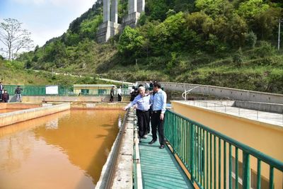 水污染治理再發力 丁仲禮率全國人大常委會執法檢查組深入我省開展水污染防治法執法檢查